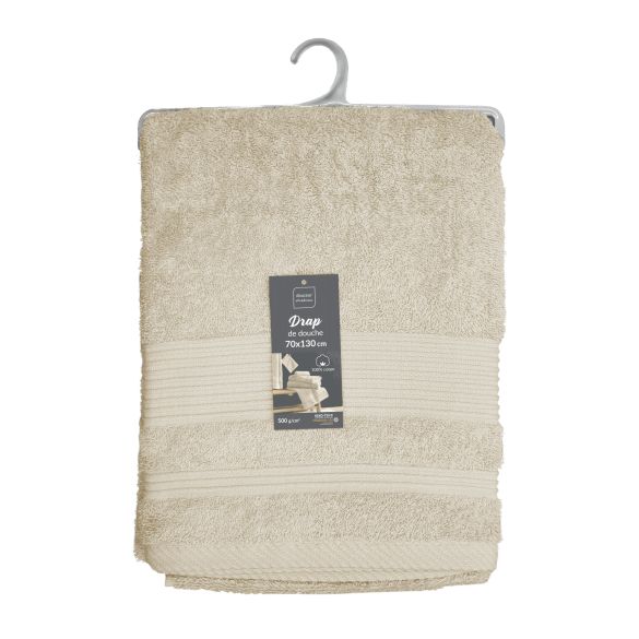 Drap de douche 70x130 cm - 500g/m²