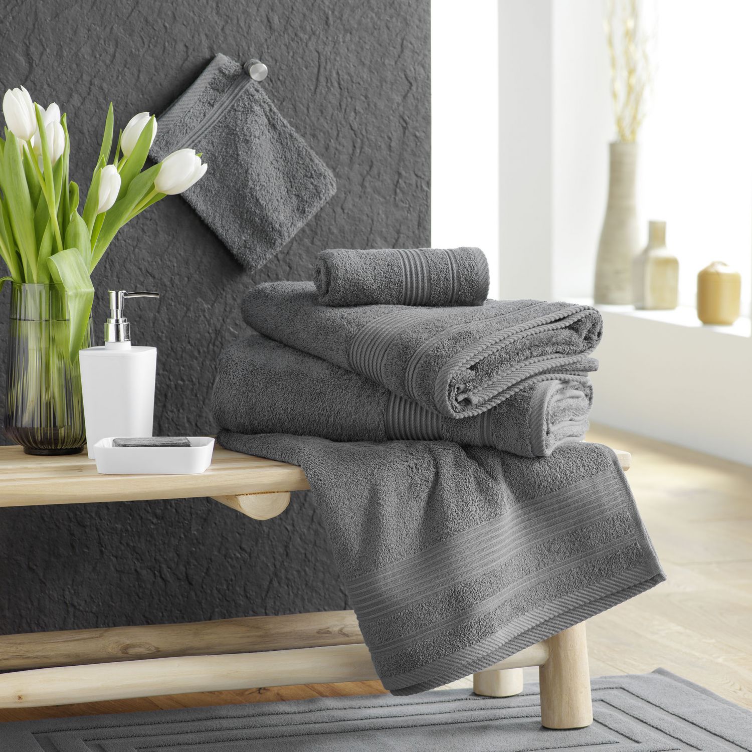 Drap de bain 90x150 cm - 500g/cm² - Imagen 58 de 76