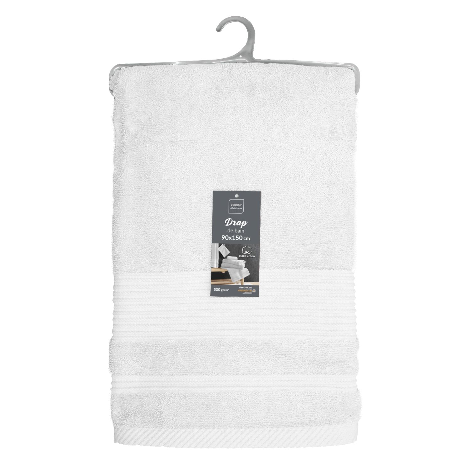 Drap de bain 90x150 cm - 500g/cm² - Imagen 66 de 76