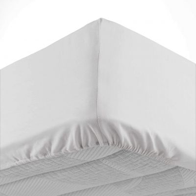 Drap housse - 90x190 cm - Bonnet 30 cm - 100% coton 