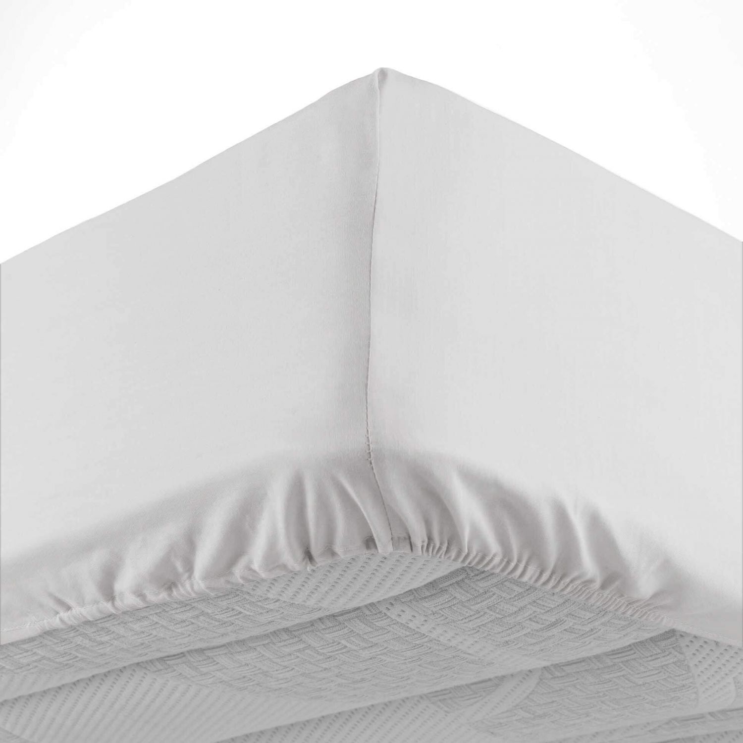 Drap housse - 90x190 cm - Bonnet 30 cm - 100% coton 