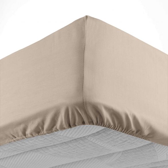 Drap housse - 90x190 cm - Bonnet 30 cm - 100% coton 