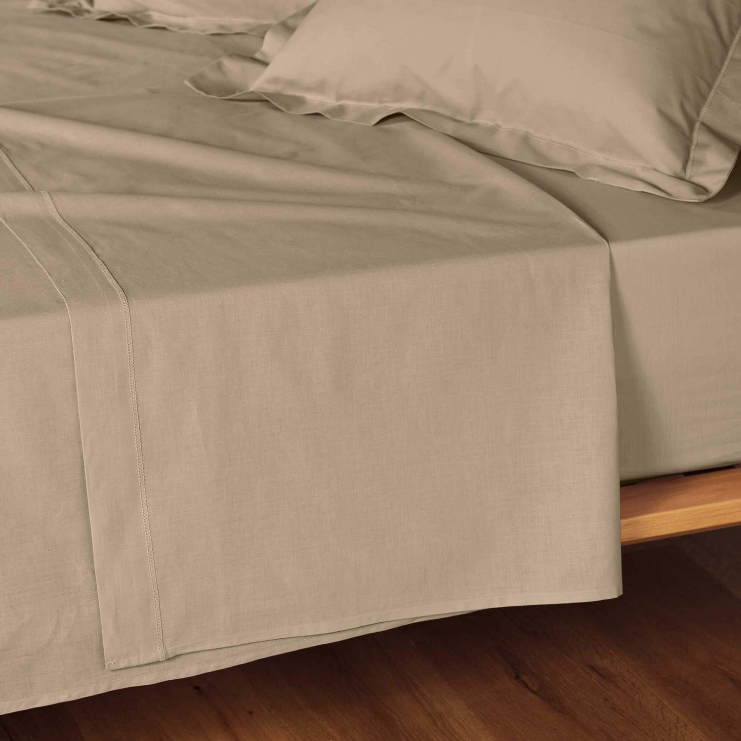 Drap plat 1 personne - 180x290 cm - 100% coton