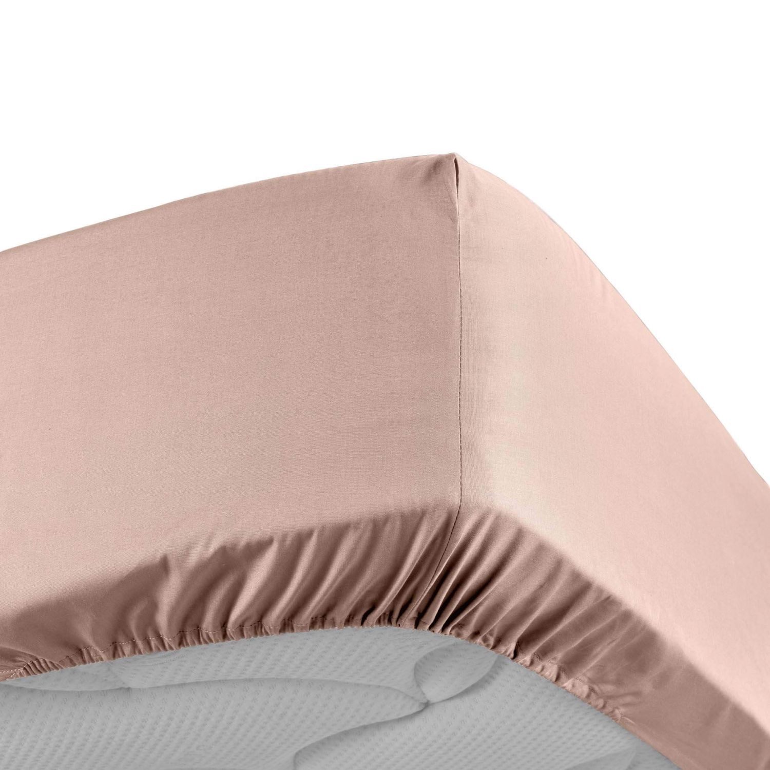 Drap housse 90x190 cm - Percale 100% coton