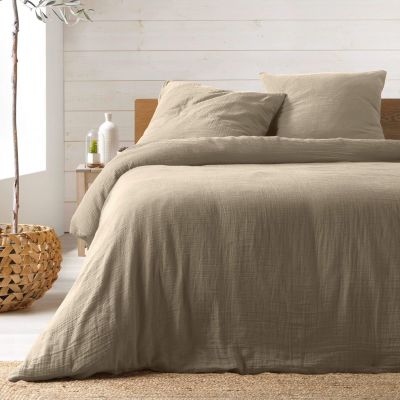 Housse de couette Gaze de Coton - 260 x 240 cm 