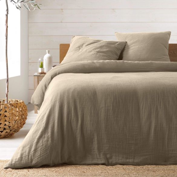 Housse de couette Gaze de Coton - 260 x 240 cm Housse de couette Gaze de Coton - 260 x 240 cm