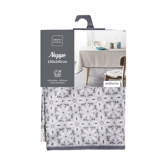 Nappe antitache rectangulaire 150x240 cm - Graphique