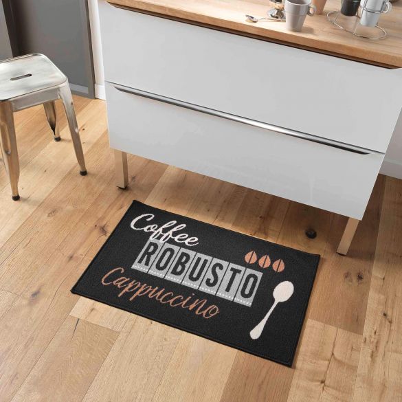 Tapis antidérapant - 50x80 cm - Café