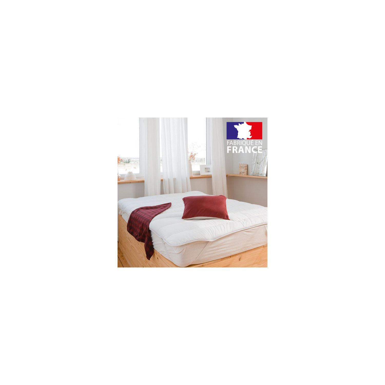 Surmatelas anti-punaises de lit - 160x200 cm - Made in France