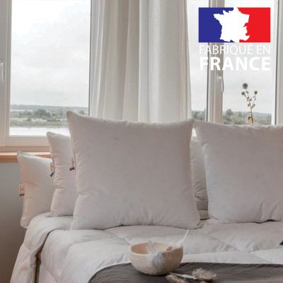 Paris Prix Traversin Confort 140cm Blanc pas cher 