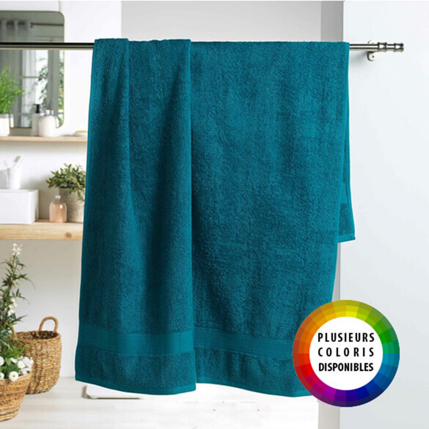 Drap de douche - 500 gr/m² - 70 x 130 cm