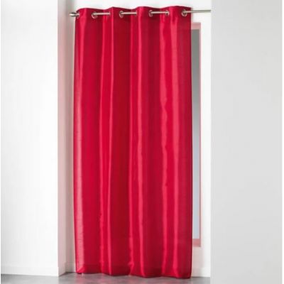 Rideau panneau grande hauteur 140 x 280 cm - Shantung - Shana