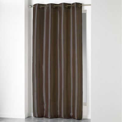 Rideau panneau grande hauteur 140 x 280 cm - Shantung - Shana