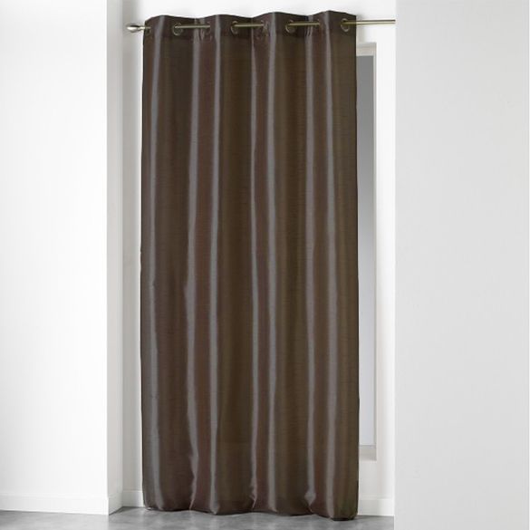 Rideau panneau grande hauteur 140 x 280 cm - Shantung - Shana