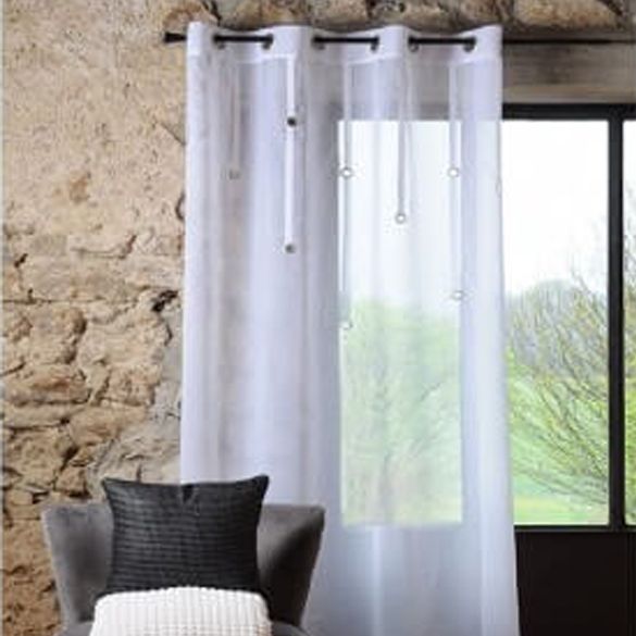 Panneau voile - Oeillets - 140 x 260 cm - Anneaux