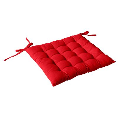 Galette de chaise matelassée - 40x40 cm - 100% Coton