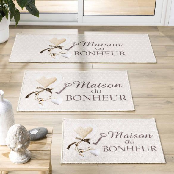 Tapis antidérapant - 40x60 cm - Maison du bonheur