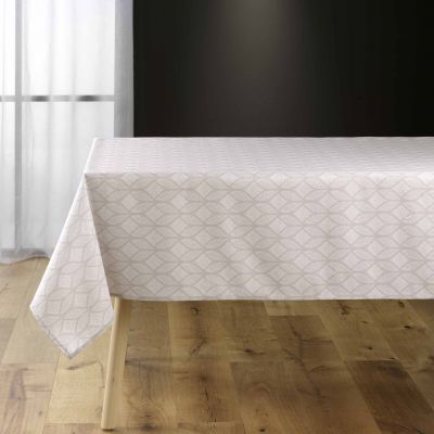 Nappe antitache rectangulaire 145x240 cm - Naturel