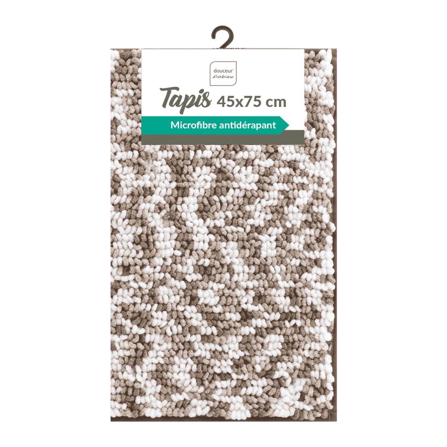 Tapis de bain 45x75 cm microfibre tricolore - Picture 13 of 13