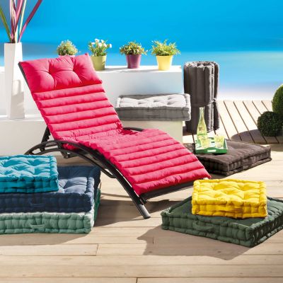 Matelas bain de soleil - 60 x 180 cm - Pacifique - Uni