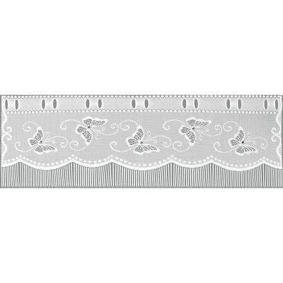 Rideau modulable au mètre - Papillon et strass