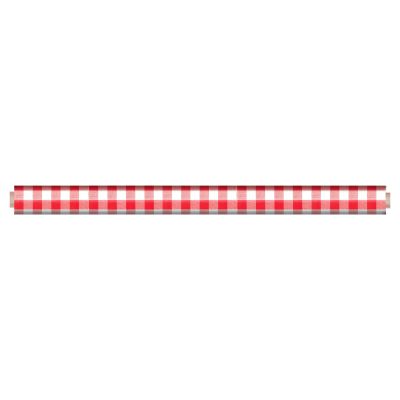 Toile cirée au mètre - Largeur 140 cm - Vichy rouge