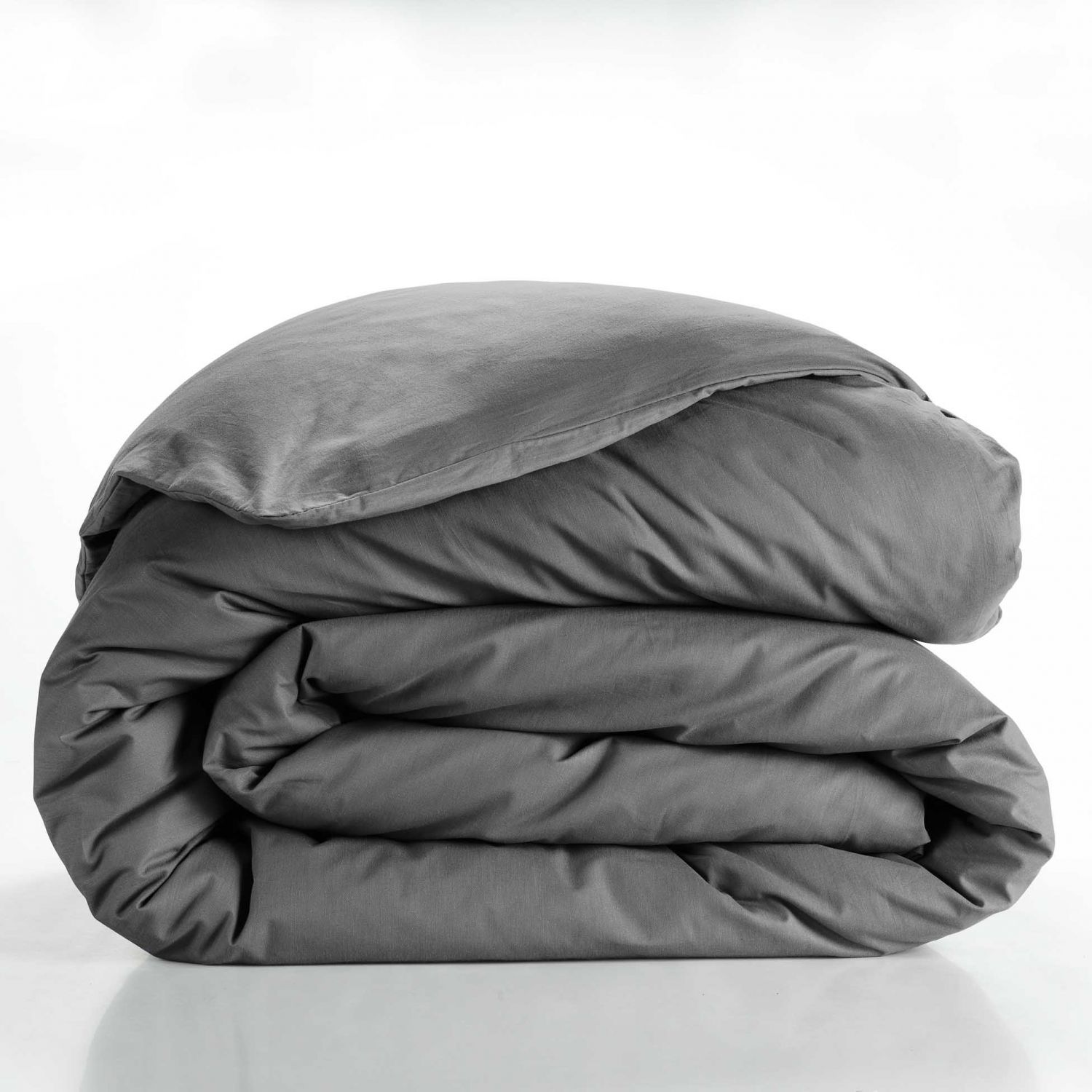 Housse de couette unie 240x260 cm - Coton - Picture 9 of 10
