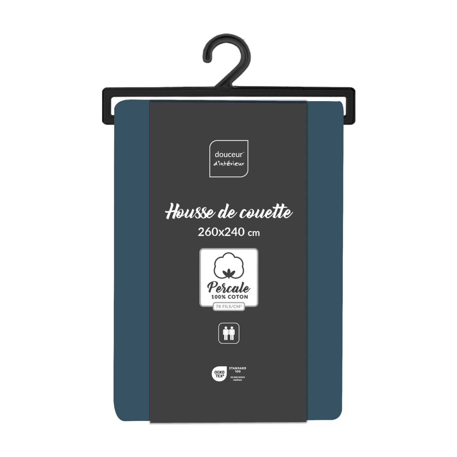 Bettbezug uni 240x260 cm - Perkal - Bild 11 von 12