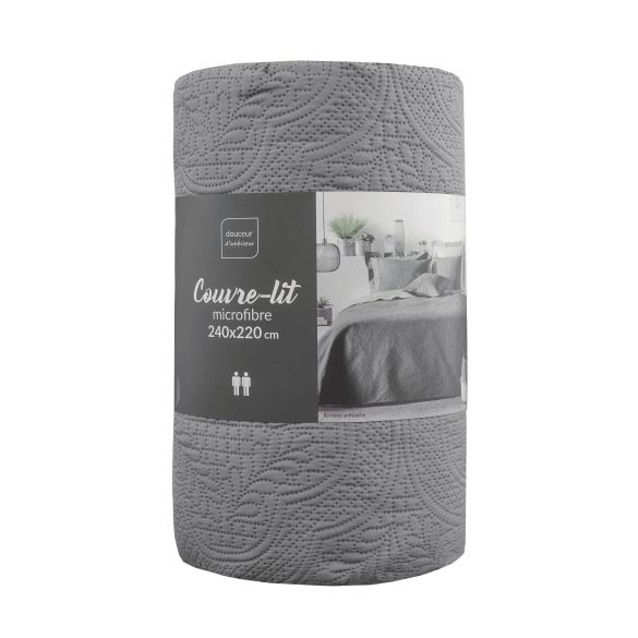 Couvre lit - 220x240 cm- Relief graphique