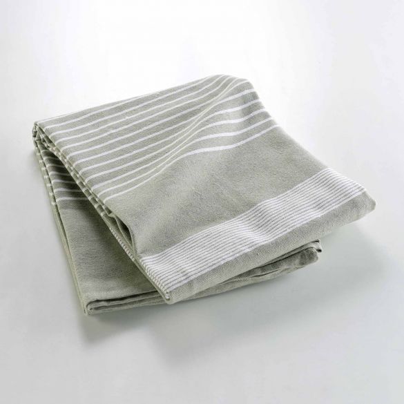 Couvre lit - 240x260 cm- Tissé - Rayures