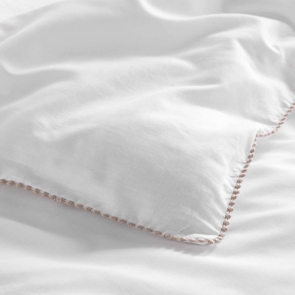 Housse de couette 220x240 cm + uni blanche
