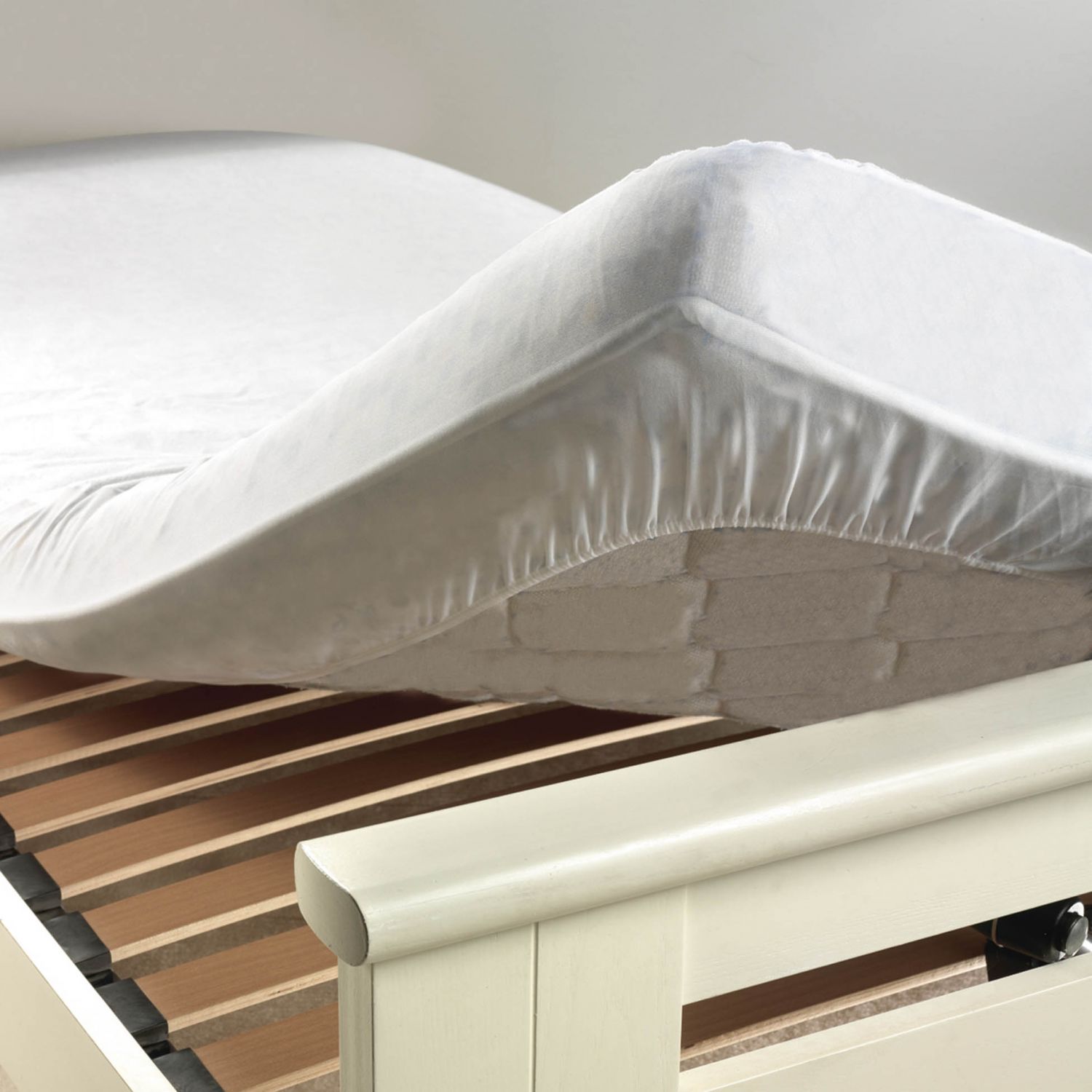Protège matelas jetable 140x190cm - Molleton imperméable