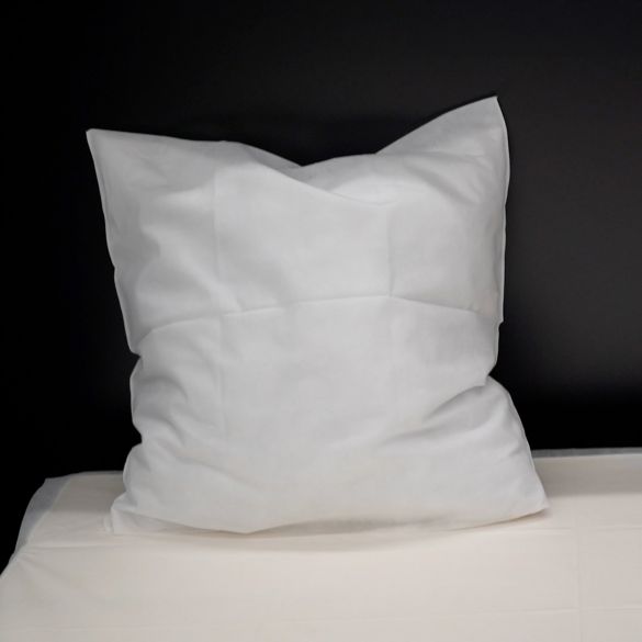 Protège oreiller jetable 63x63 cm - Molleton imperméable