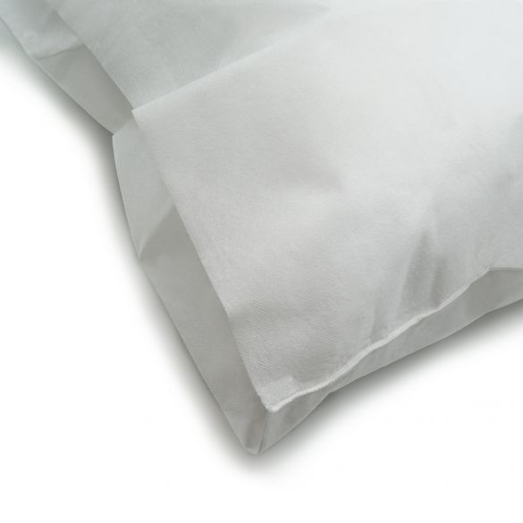 Protège oreiller jetable 63x63 cm - Molleton imperméable