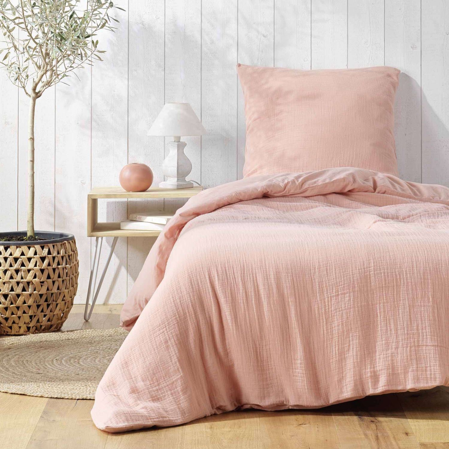 Housse de couette Gaze de Coton - 140x200 cm