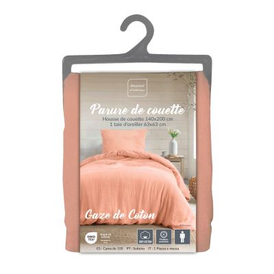 Housse de couette Gaze de Coton - 140x200 cm