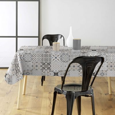 Toile cirée au mètre - Largeur 140 cm - Carreaux de ciment