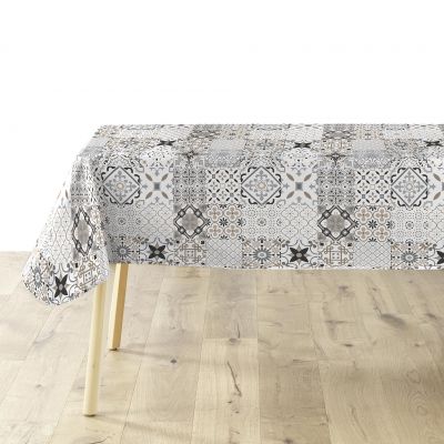 Toile cirée au mètre - Largeur 140 cm - Carreaux de ciment