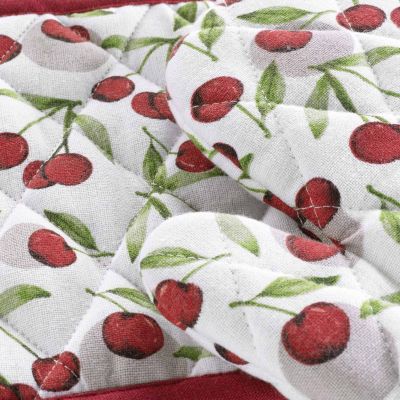 Gant + Manique - Cerisette rubis