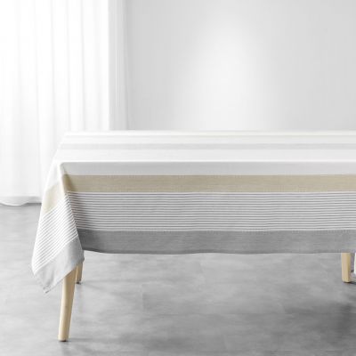 Nappe rectangulaire - 140x240cm - Tissé teint