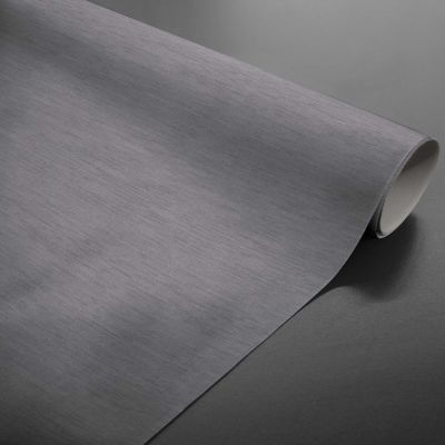 Toile cirée au mètre - Largeur 140 cm - Quadrillage anthracite