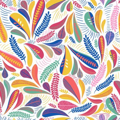 Toile cirée au mètre - Largeur 140 cm - Imprimé multicolore