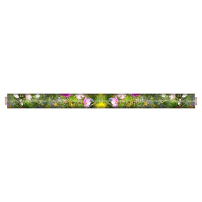 Toile cirée au mètre - Largeur 140 cm - Champ fleuri