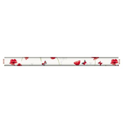 Toile cirée au mètre - Largeur 140 cm - Coquelicot