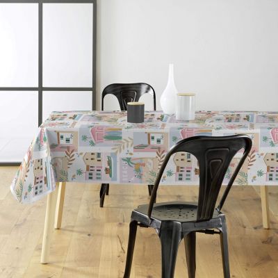 Toile cirée au mètre - Largeur 140 cm - Vacances à la plage