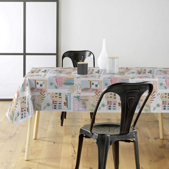 Toile cirée au mètre - Largeur 140 cm - Vacances à la plage