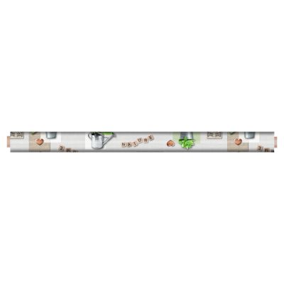 Toile cirée au mètre - Largeur 140 cm - Plantes et arrosoir