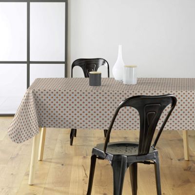 Toile cirée au mètre - Largeur 140 cm - Motifs graphiques Terracotta