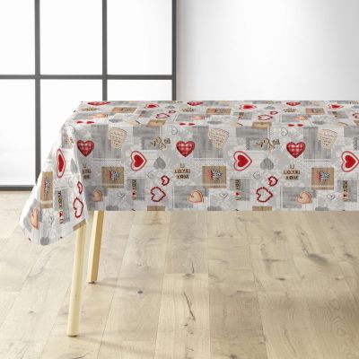 Toile cirée au mètre - Largeur 140 cm - Amour