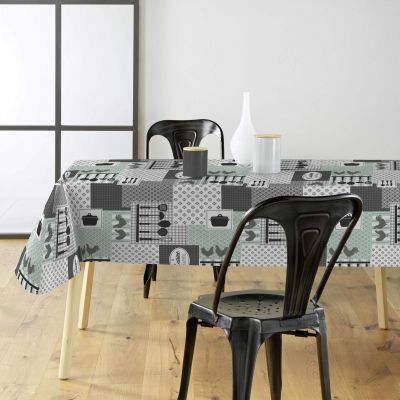 Toile cirée au mètre - Largeur 140 cm - Motifs graphiques et poules